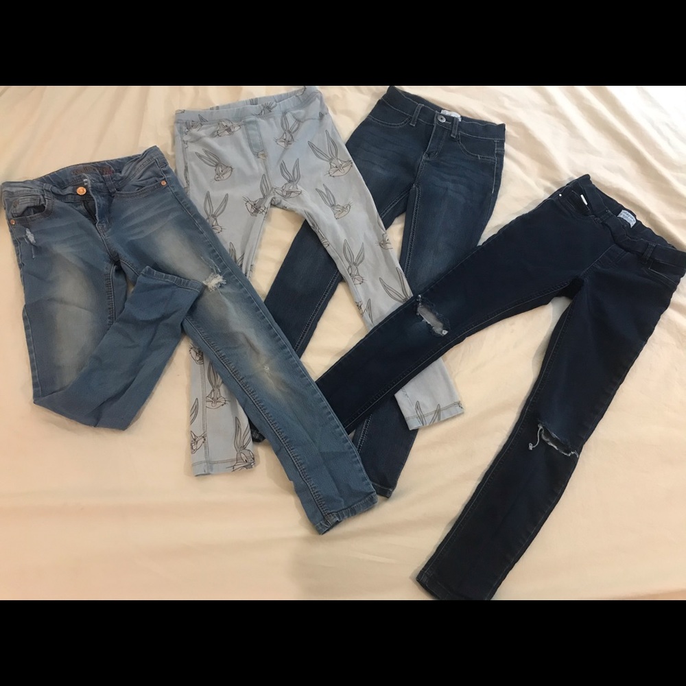 Super stretchy jeans 4 pairs
